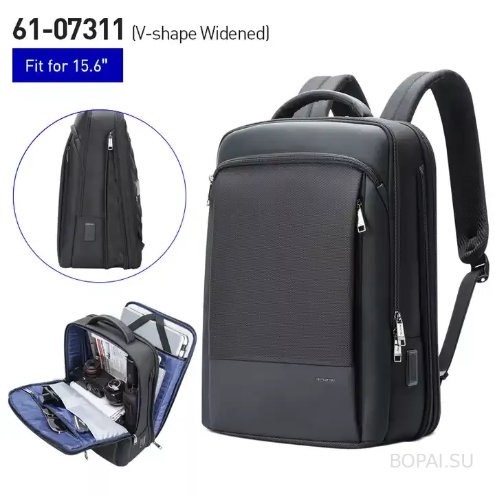 Бизнес рюкзак для ноутбука 15.6 Bopai 61-07311