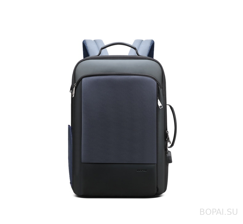 Бизнес рюкзак для ноутбука 15.6 Bopai 61-07312 синий