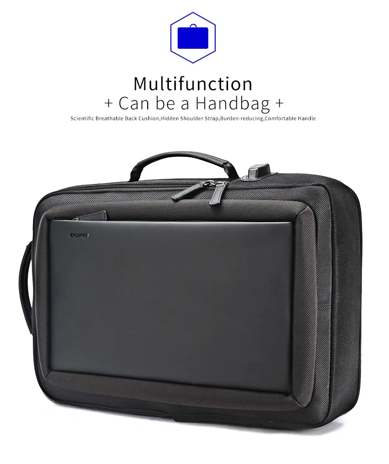 Рюкзак BOPAI мужской для ноутбука 14 дюймов с USB 851-008111