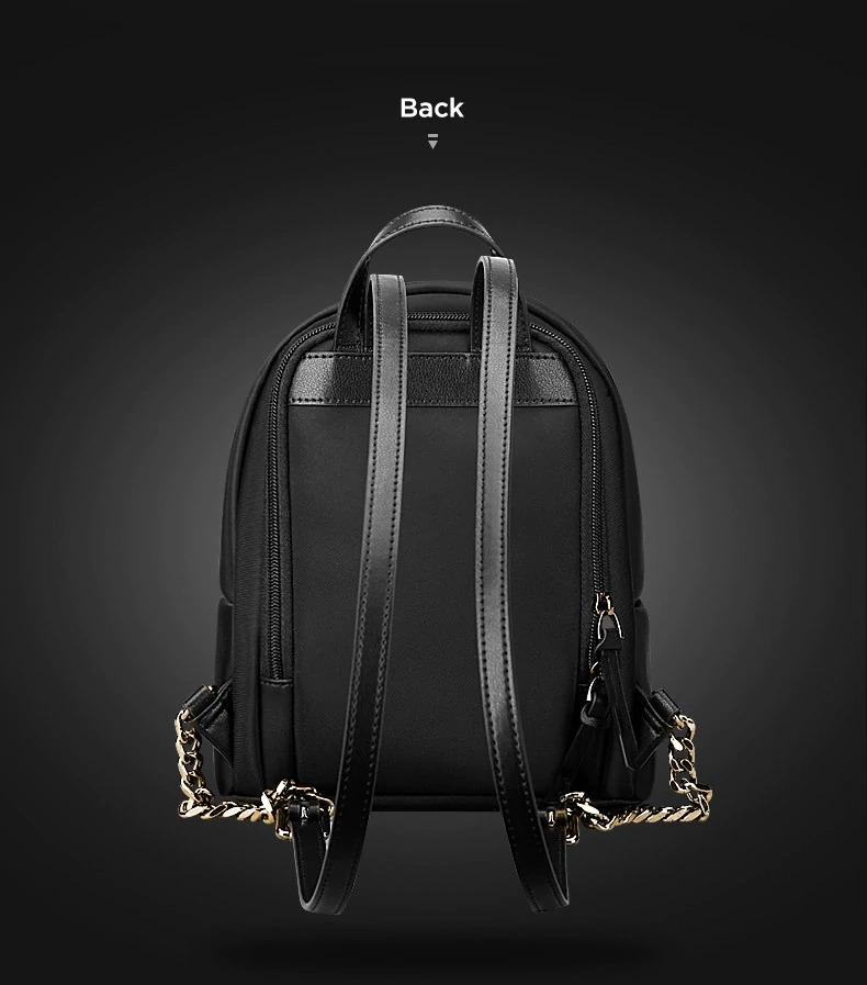 Маленький черный рюкзак BOPAI 62-19531