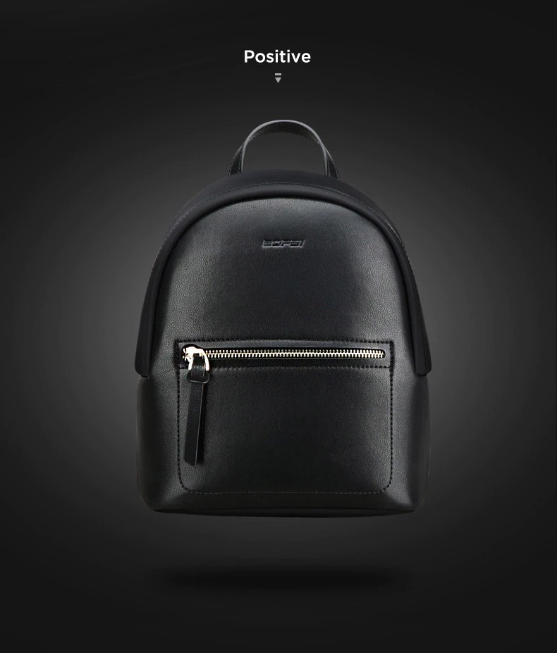 Маленький черный рюкзак BOPAI 62-19531